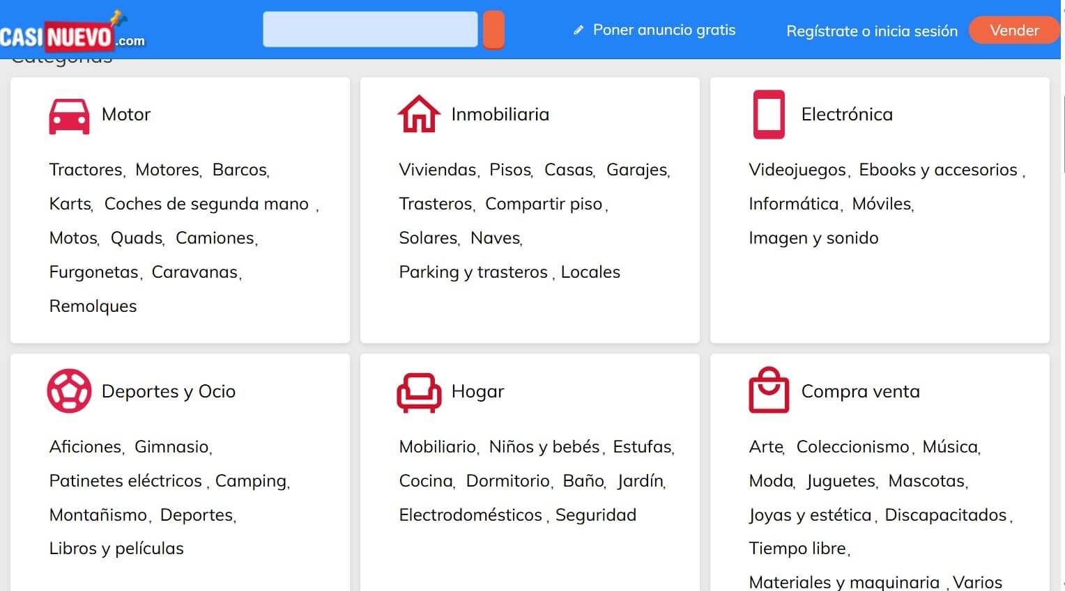 CASINUEVO CASINUEVO portal de clasificados
