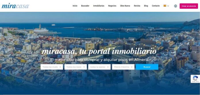 Portal inmobiliario Miracasa Almería