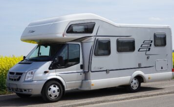 Fotografía de una autocaravana