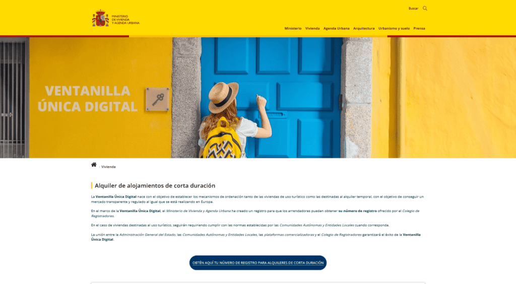 Ventanilla única - Registro de alojamientos de ACD | Blog de marketing inmobiliario Registro Único de Arrendamientos y Ventanilla Única Digital