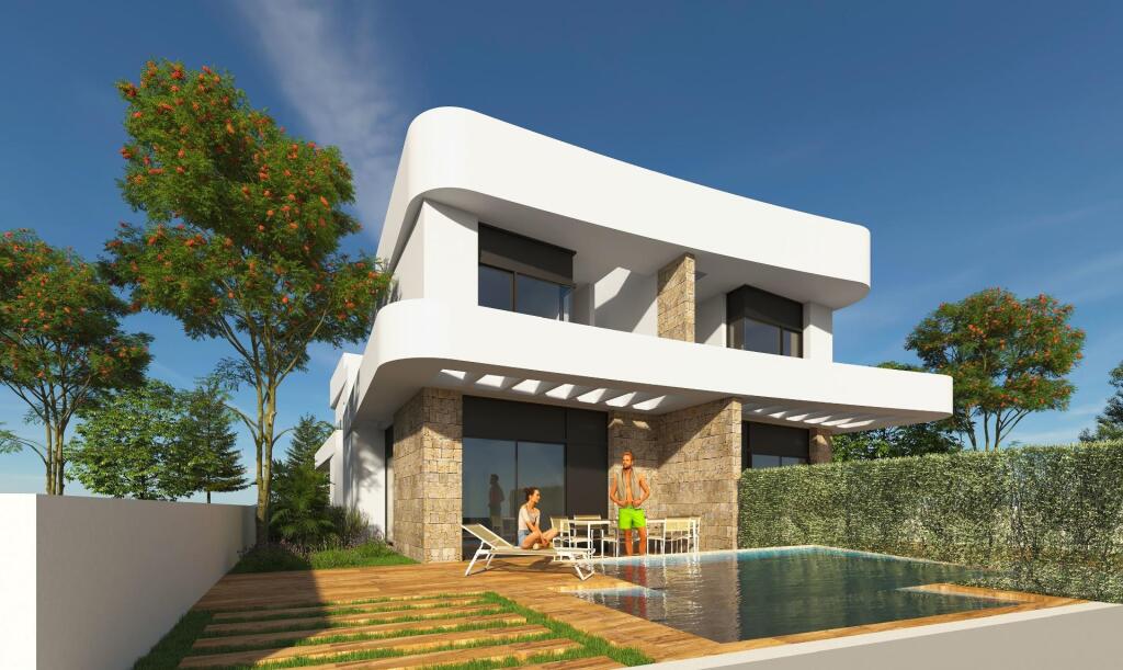 Foto villas pareadas de obra nueva en los montesinos
