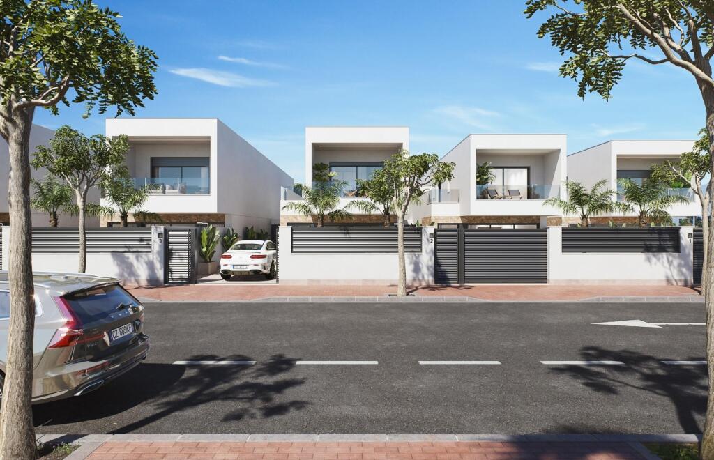 villas modernas de nueva construcción en san pedro del pinatar con piscina privada foto grande (3)
