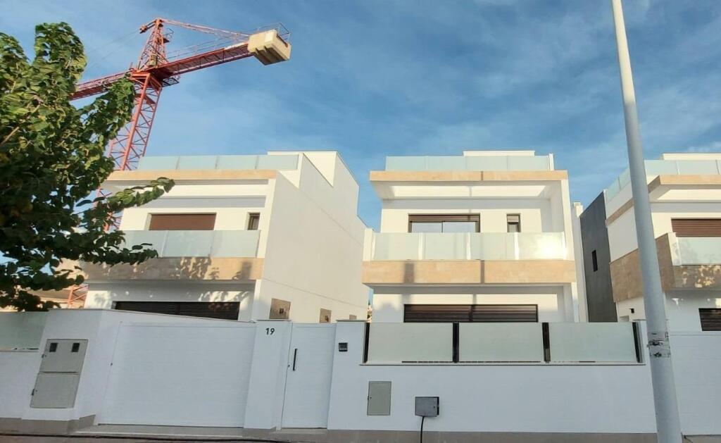 Foto villas de obra nueva en san pedro del pinatar