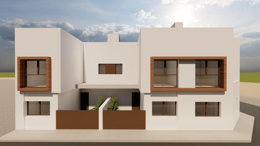 Foto adosados de obra nueva en san javier – diseño moderno y ubicación privilegiada