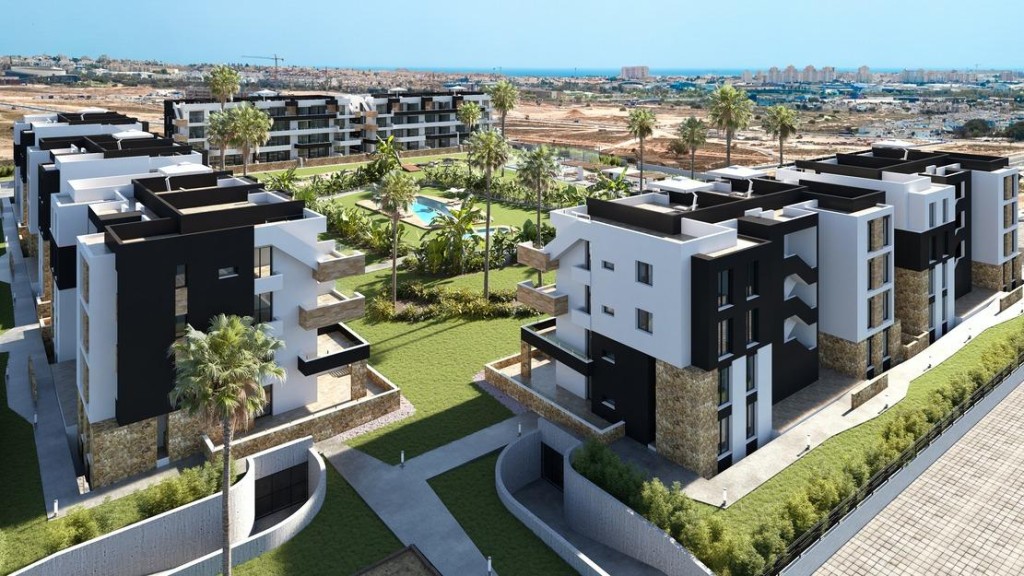 Nuevo residencial de apartamentos en La Siesta, Torrevieja