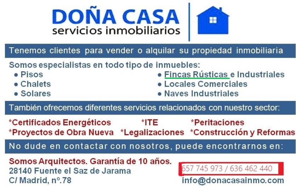 Foto suelo rústico en venta en molar, el madrid