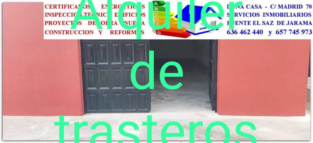 Foto trastero en alquiler en alcobendas madrid