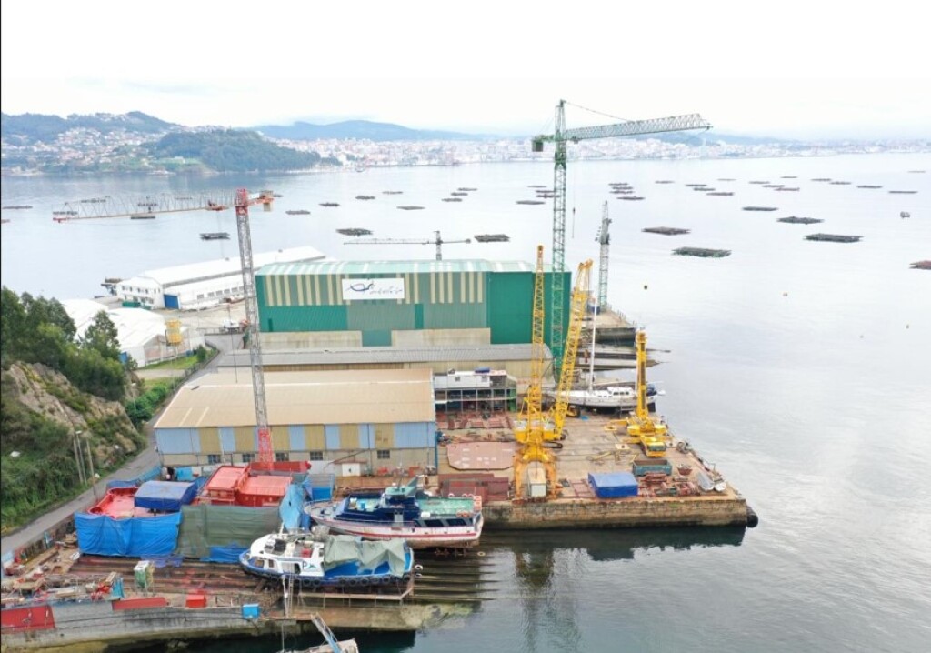 Foto nave industrial en venta en moaña pontevedra