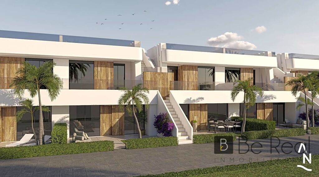 Foto bungalows de dos habitaciones, terraza y solárium en alhama (murcia).