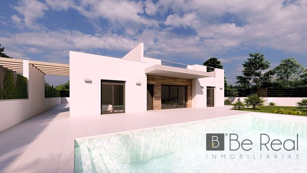 chalets independientes con jardin, solárium y piscina privada en roldán (murcia). foto grande (3)