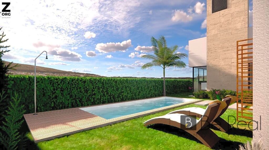 chalets independientes con sotano, jardin, solárium y piscina privada en santa rosalia-torre pacheco (murcia). foto grande (3)