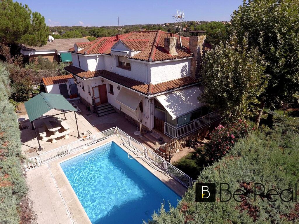 chalet independiente con piscina en cerro alarcón, valdemorillo (madrid). foto grande (2)