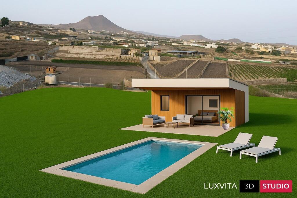 Foto se vende terreno rústico con vistas al mar y a la montaña – san miguel de abona – 3.380 m²