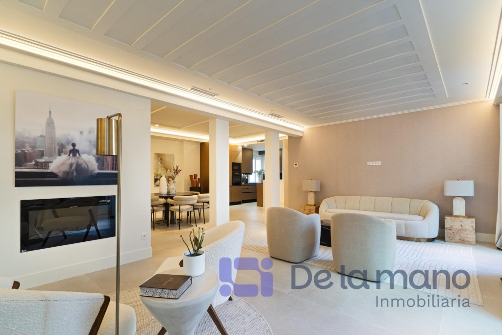 ESPECTACULAR VIVIENDA A ESTRENAR EN LA ZONA MÁS DISTINGUIDA DEL CENTRO DE MADRID.