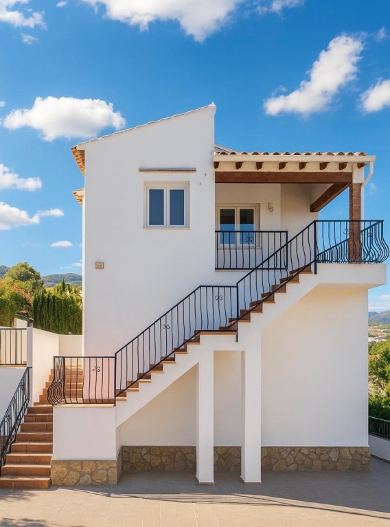 Villa 4 dormitorios en parcela amplia, zona segura La Sella - foto 3