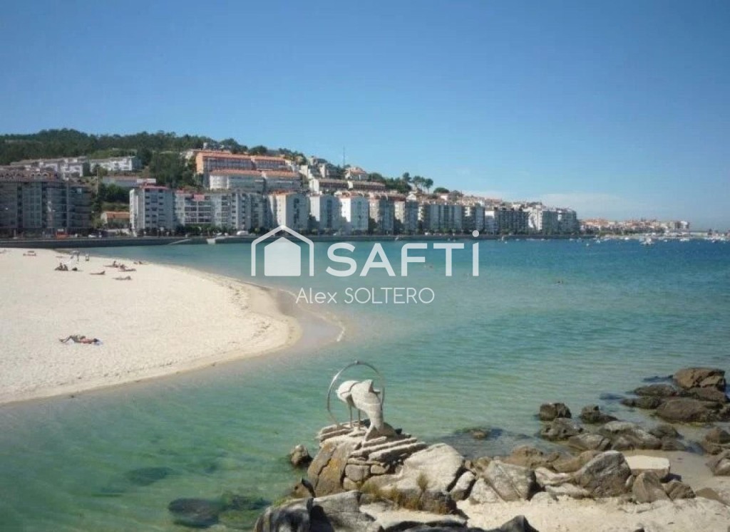 La inversión inteligente junto al mar en Baiona.