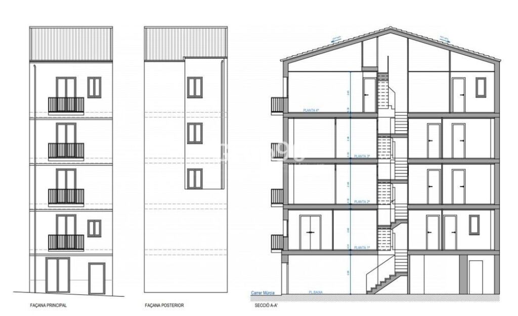 Vigas hormigon  de segunda mano - EDIFICIO EN VENTA EN LLEIDA ¡OPORTUNIDAD PARA INVERSORES!