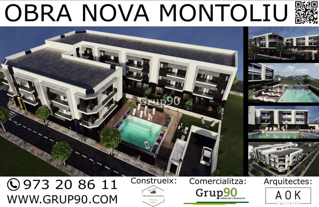 Foto promoción obra nueva en montoliu de lleida