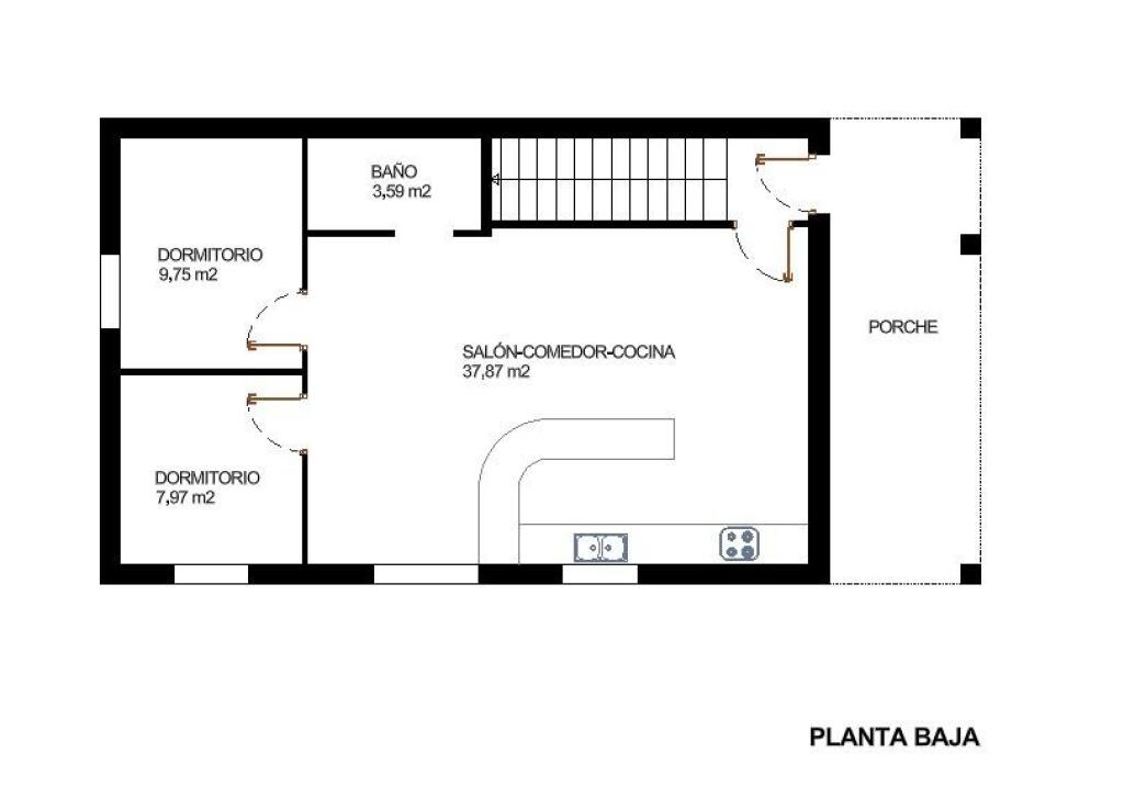 Casa en venta en Alcanar