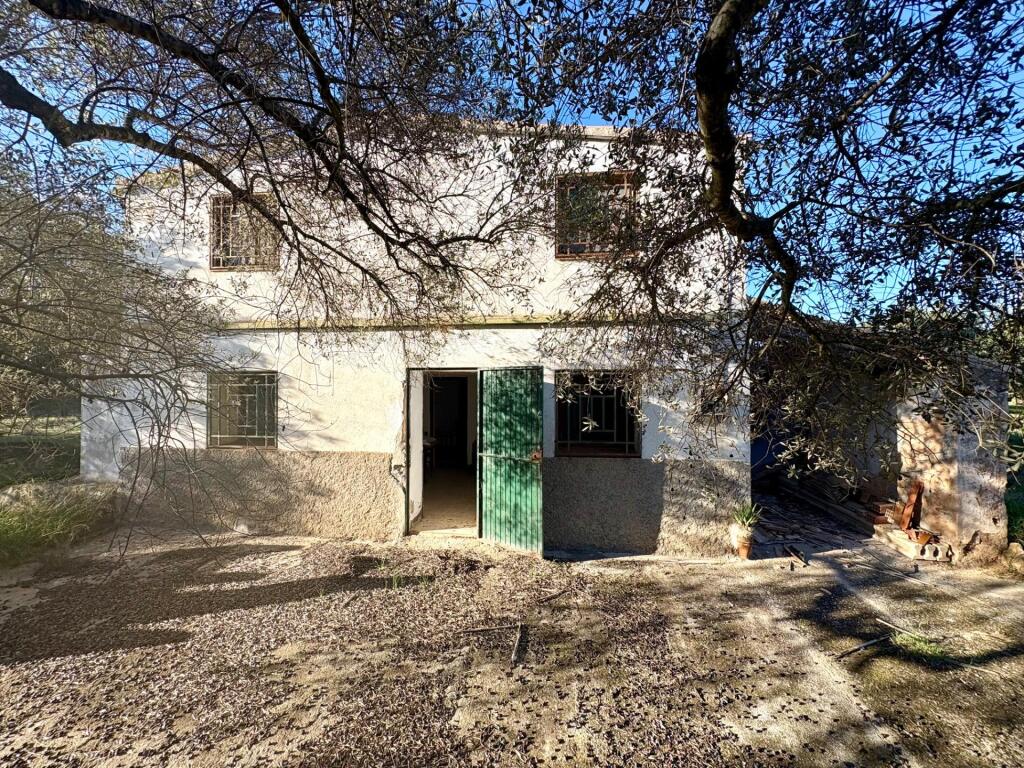 Casa de campo en heredad de olivos