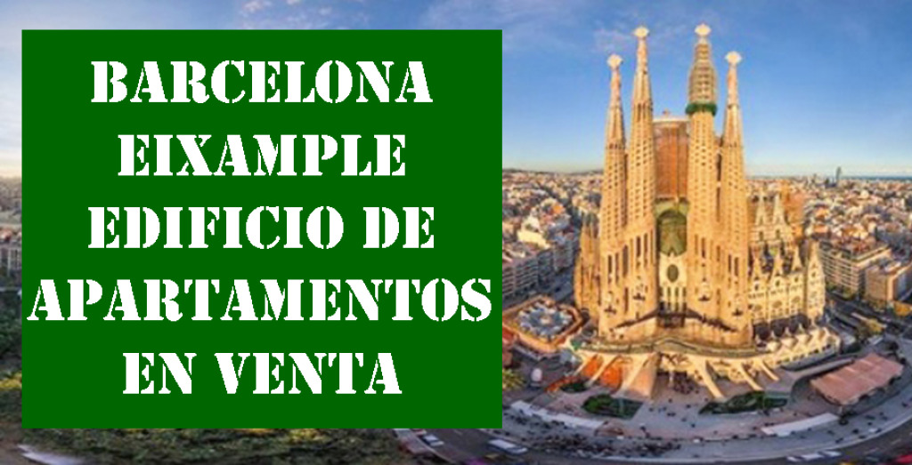 Foto barcelona. finca de apartamentos turísticos. en perfecto estado.