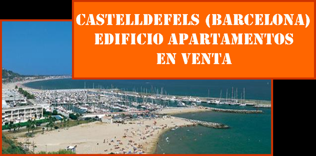 Foto castelldefels (barcelona) edificio apartamentos turísticos en venta.