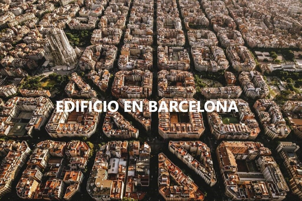 Foto edificio en barcelona.