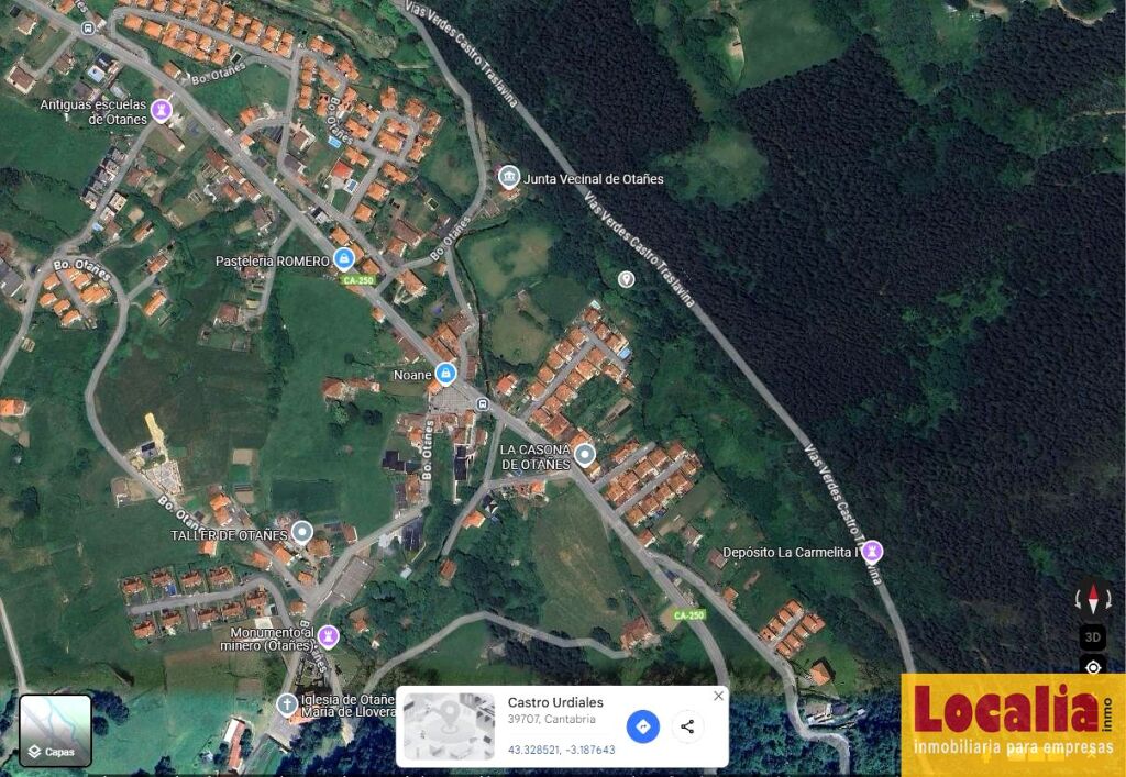 Foto suelo rústico en otañes, castro urdiales