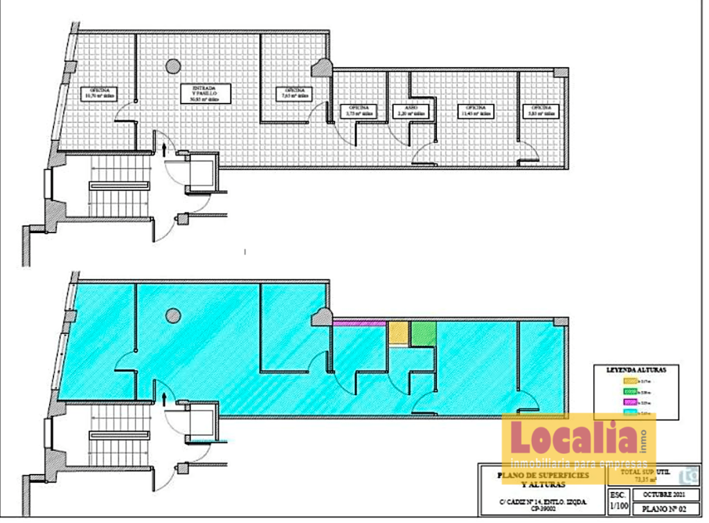 Office for rent in Santander