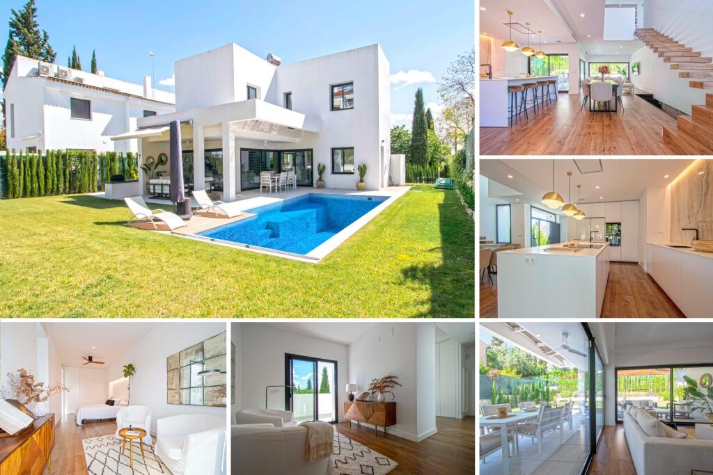 Aire acondicionado fujitsu conductos  de segunda mano - Chalet de diseño en Urbanización de lujo en Villares Altos (Tomares)