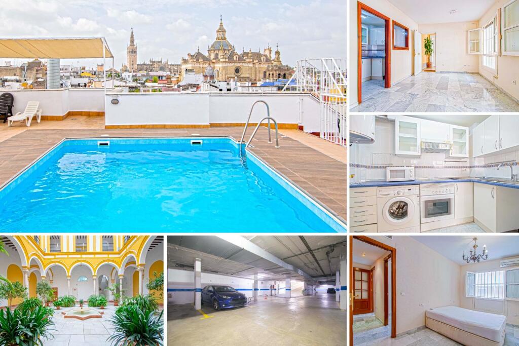 Magnifica vivienda junto Plaza de La Encarnación con garaje y piscina en cubierta!!!